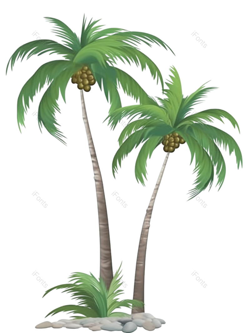 叶子图片,卡通元素,树木PNG,夏天免抠素材